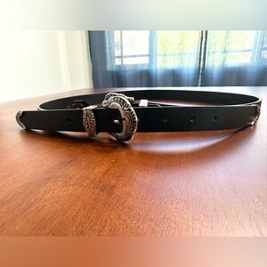 Hot Topic Retro Double Buckle Belt XL